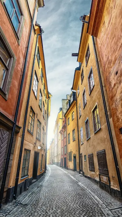 Rosewood town in Northern Europe