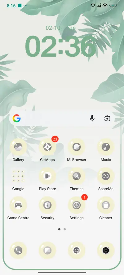 Light green - Screenshot 2