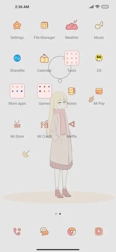 Cartoon girl - Screenshot 3