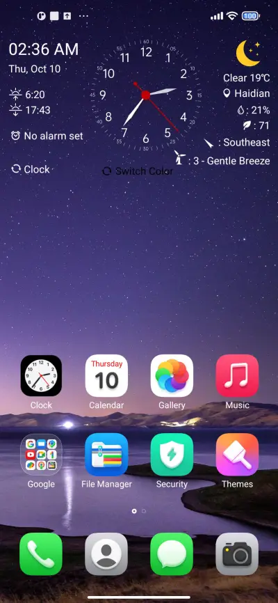 Starry Sky - Screenshot 2
