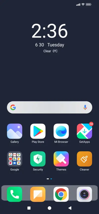 inOS_DWM3 - Screenshot 2