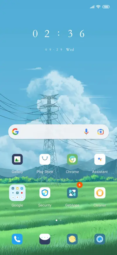 Blue sky - Screenshot 2