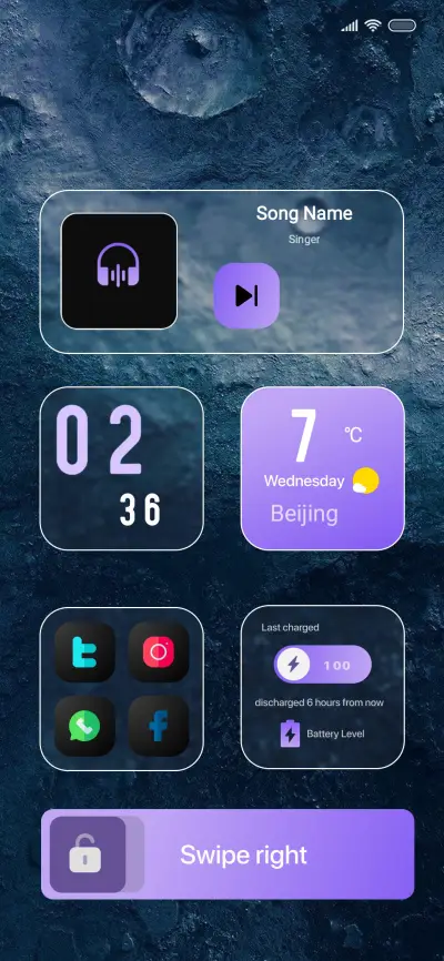 IosMoon THEME for Xiaomi MIUI HyperOS
