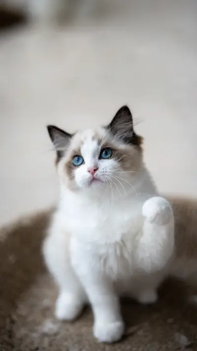 Why not recommend keeping a stuffed cat