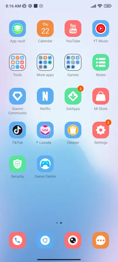 Misty Realm Blue - Screenshot 3