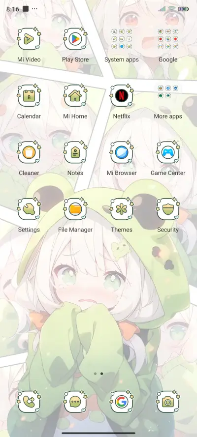 Cute manga girl - Screenshot 4