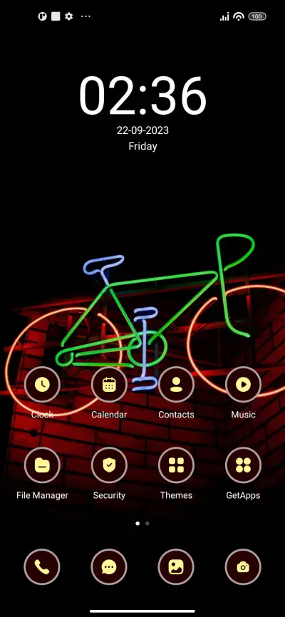 Neon Bicycle - Screenshot 2