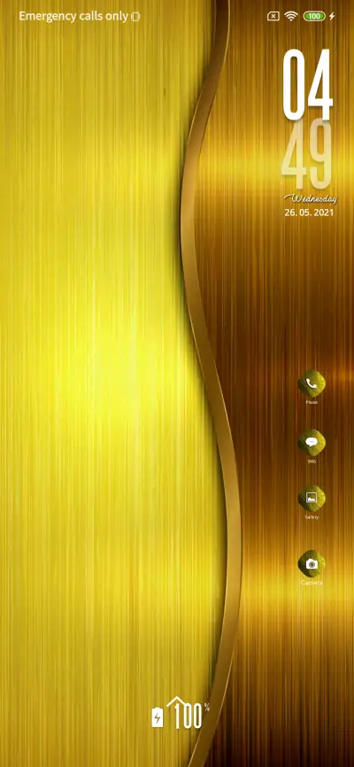 Golden for THEME for Xiaomi MIUI HyperOS