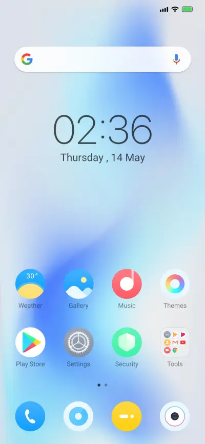 Xui Pro Blue - Screenshot 2
