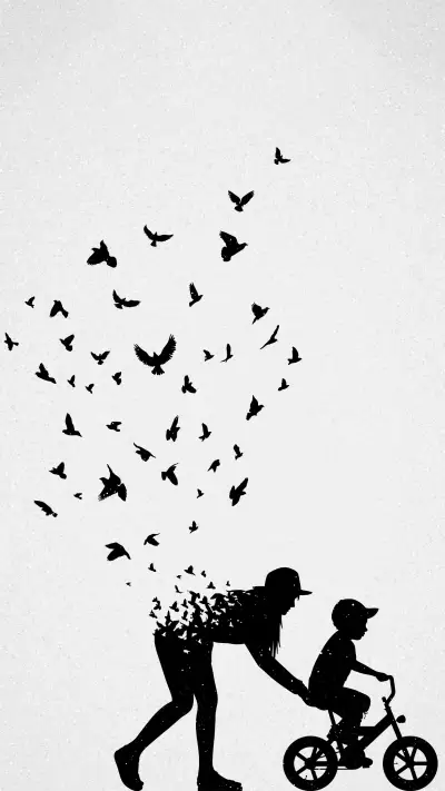 Silhouette art illustration