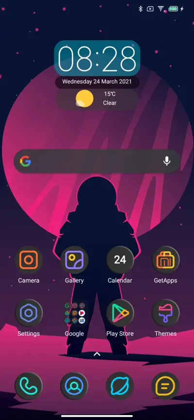 The Martian THEME for Xiaomi MIUI HyperOS