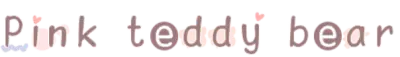 Pink teddy bear