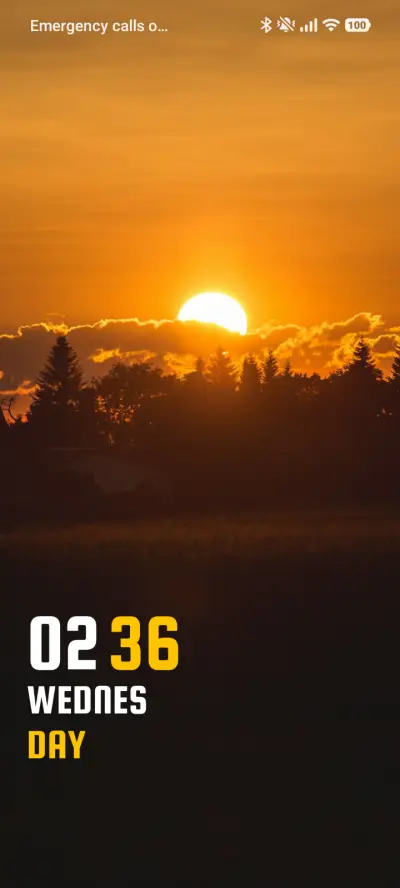 Golden Sunset - Screenshot 1