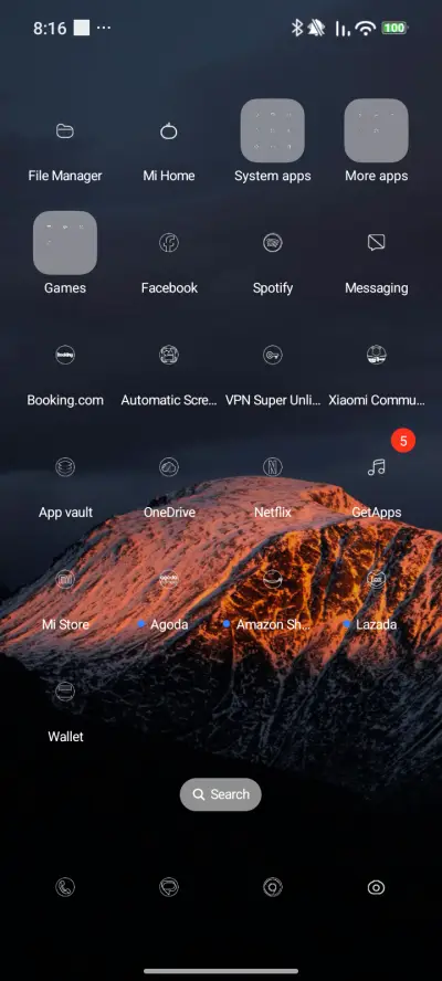 Live wallpaper-sun - Screenshot 3