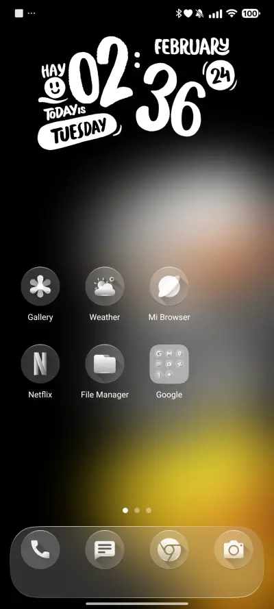 GlassyM - Screenshot 2