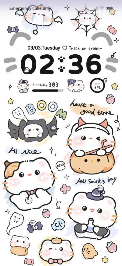 Halloween Kitten - Screenshot 1