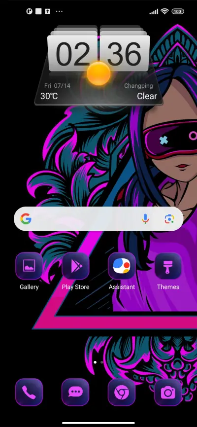 cyber girl - Screenshot 2