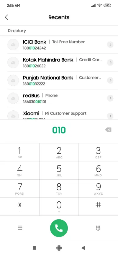 Samsung Bold - Screenshot 1
