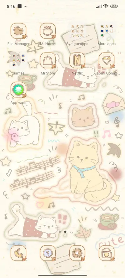 Autumn Doodle Meow - Screenshot 4