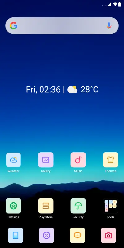 Android Q Dark_DWM19 - Screenshot 2