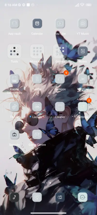 Butterfly Widget - Screenshot 3