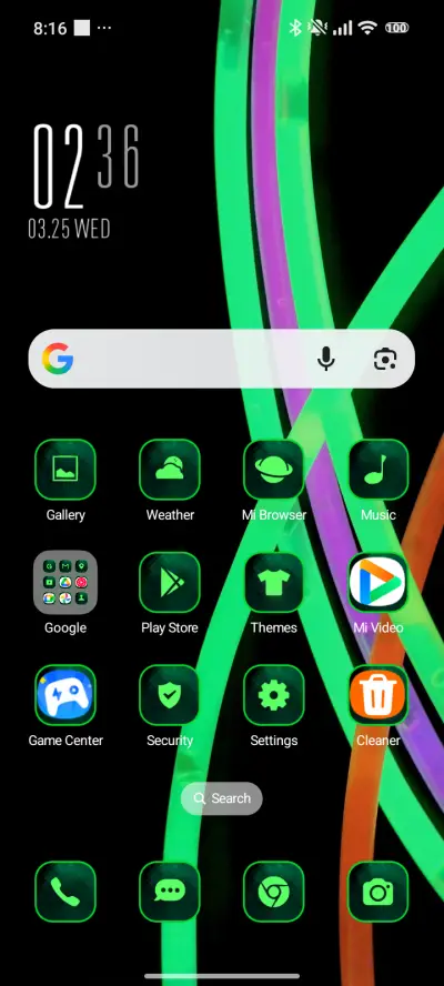 neon pipes - Screenshot 2