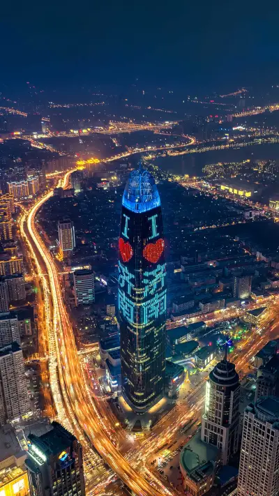 A shop fire in jinan