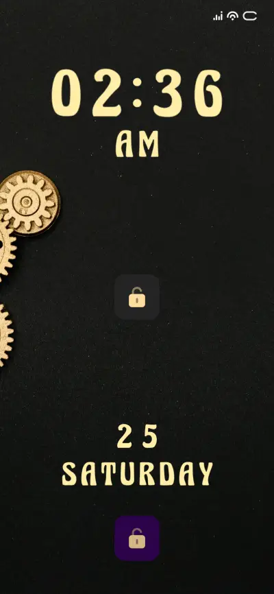Gold Clock - Screenshot 1