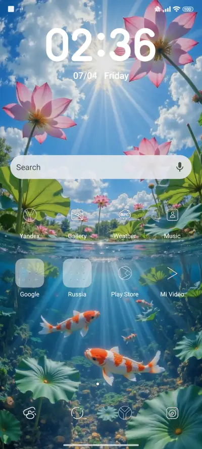 Lotus pond koi - Screenshot 3