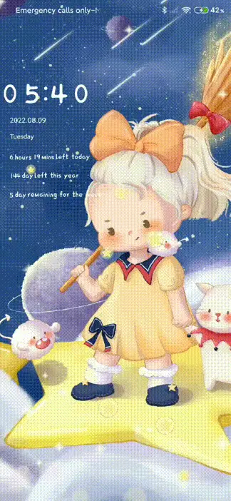 galaxy girl - Screenshot 1