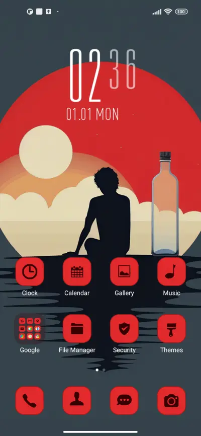 minimal evening - Screenshot 2