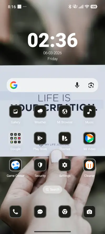 Creation - Screenshot 2