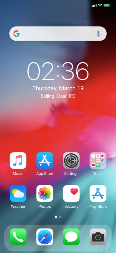 iOS Pure 1.1 - Screenshot 2