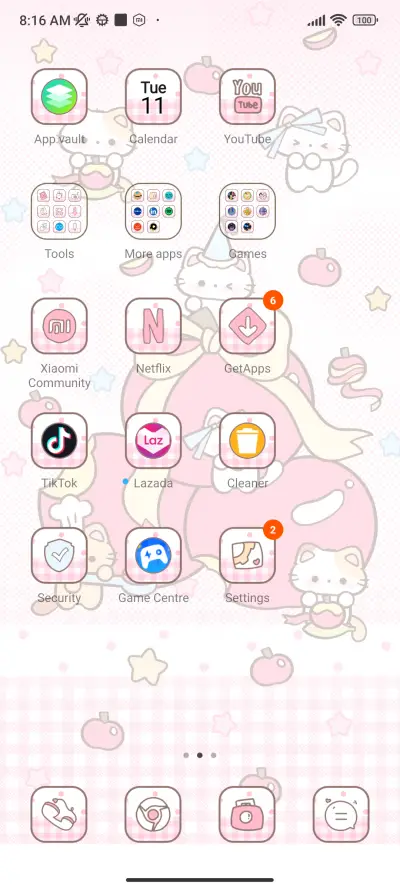 Pink Apple Kitty - Screenshot 4