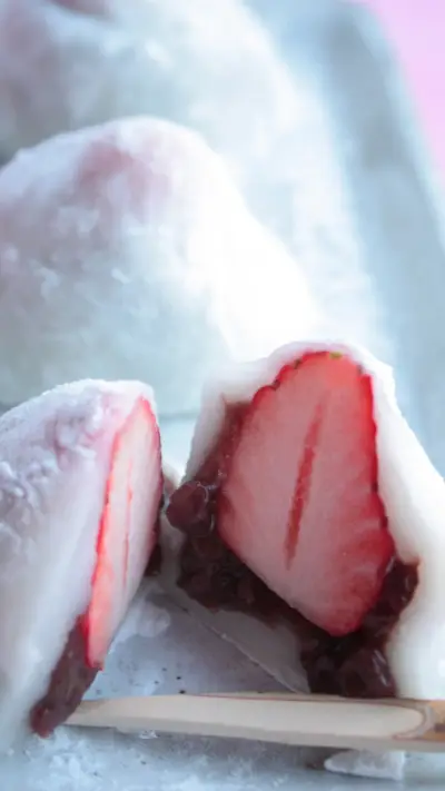 Strawberry daifuku