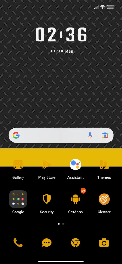 Yellow Pattern - Screenshot 2