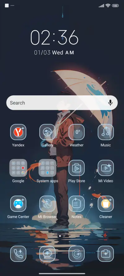 In the Rain - Screenshot 2