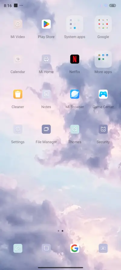 cloud widget - Screenshot 3