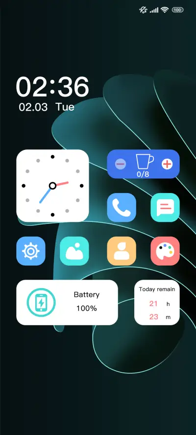 Light Green Form - Screenshot 1