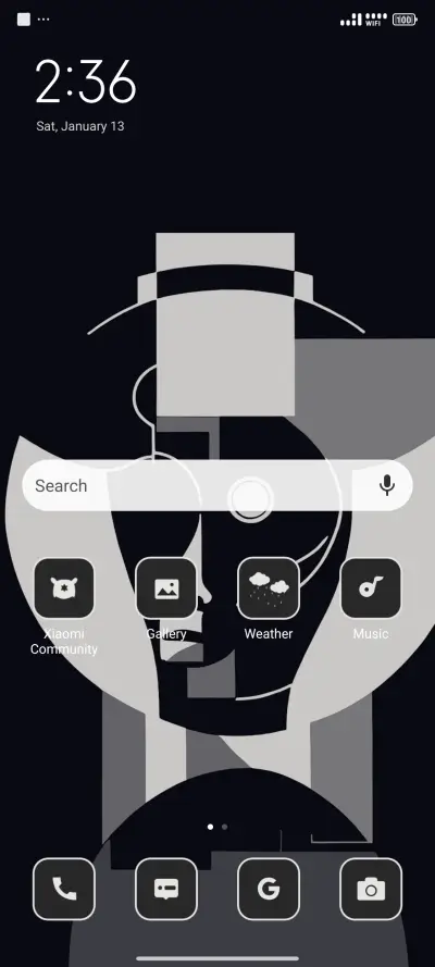 Geometric Face - Screenshot 2