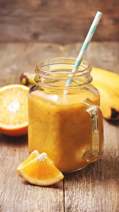 Homemade fresh orange juice 26