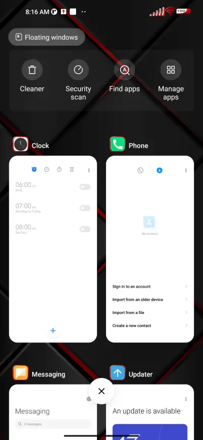 Red-Black Geometry - Screenshot 4