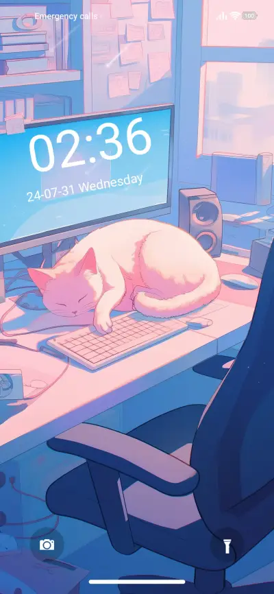 pink cat