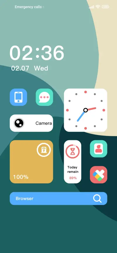 Green simple - Screenshot 1