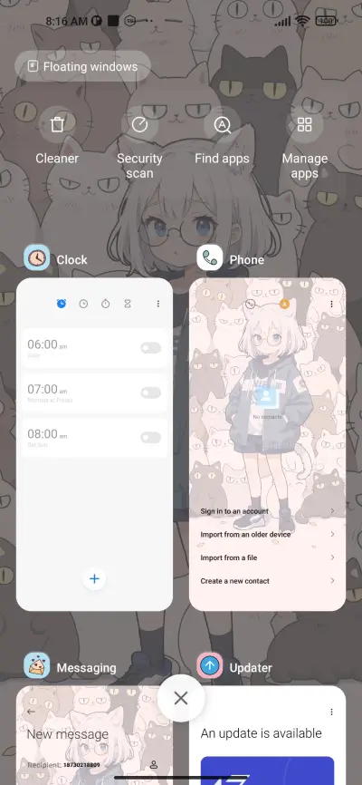 group cats girls - Screenshot 5