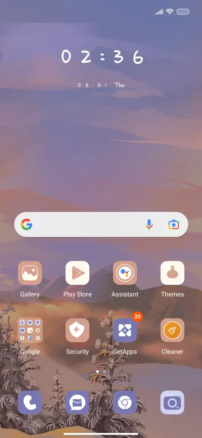 Afterglow widget - Screenshot 2
