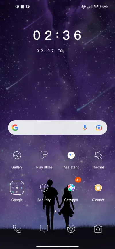 Starry night love - Screenshot 3