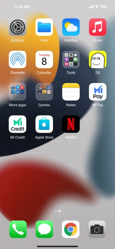 MiOS BETA - Screenshot 3