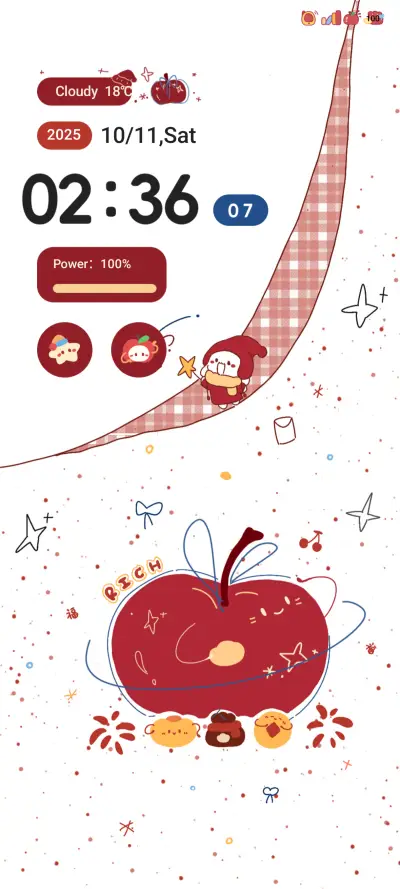 Apple Lucky Star - Screenshot 2