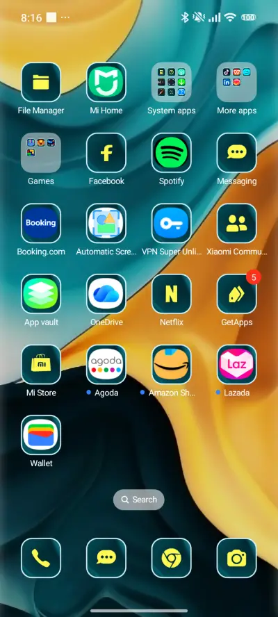 abstract curves - Screenshot 3